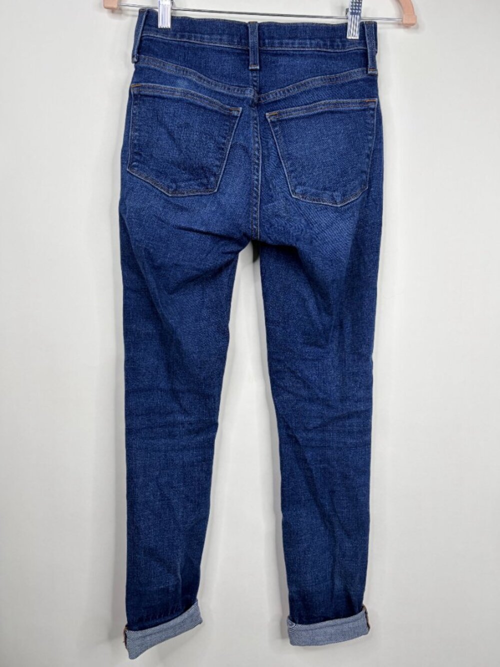 J. Crew 10" High Rise Skinny Jeans Misty Blue Wash 24 #A2866 - Picture 3 of 6